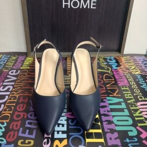 Blueberry 💙 Slingback Heels